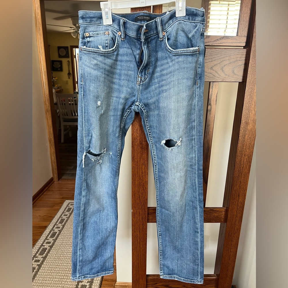 Banana Republic rapid movement denim jeans